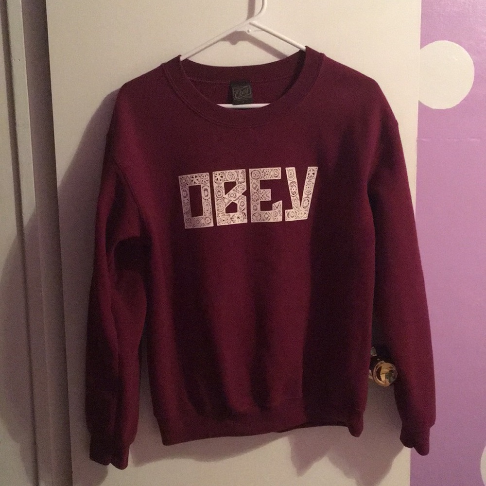 Women’s Obey crew neck jacket